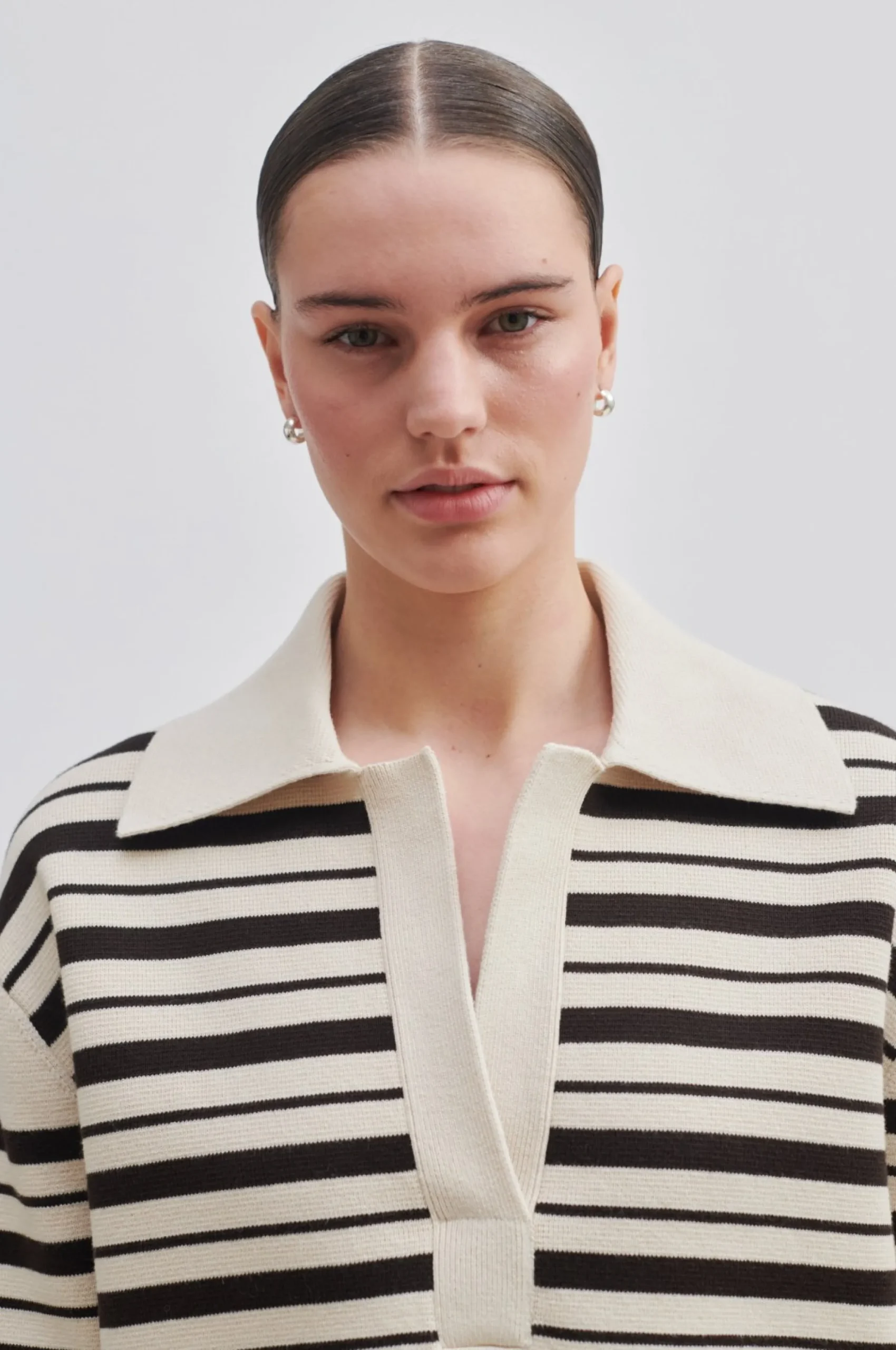 Discount Aden Knit V-Neck Kvinde Strik Og Cardigans