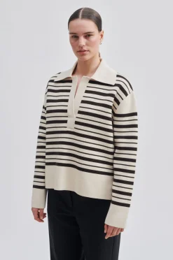 Discount Aden Knit V-Neck Kvinde Strik Og Cardigans