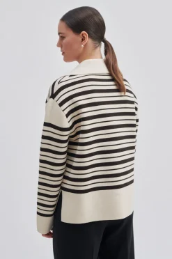 Discount Aden Knit V-Neck Kvinde Strik Og Cardigans