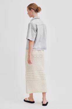 Allora Knit Skirt Kvinde Nederdele Og Shorts