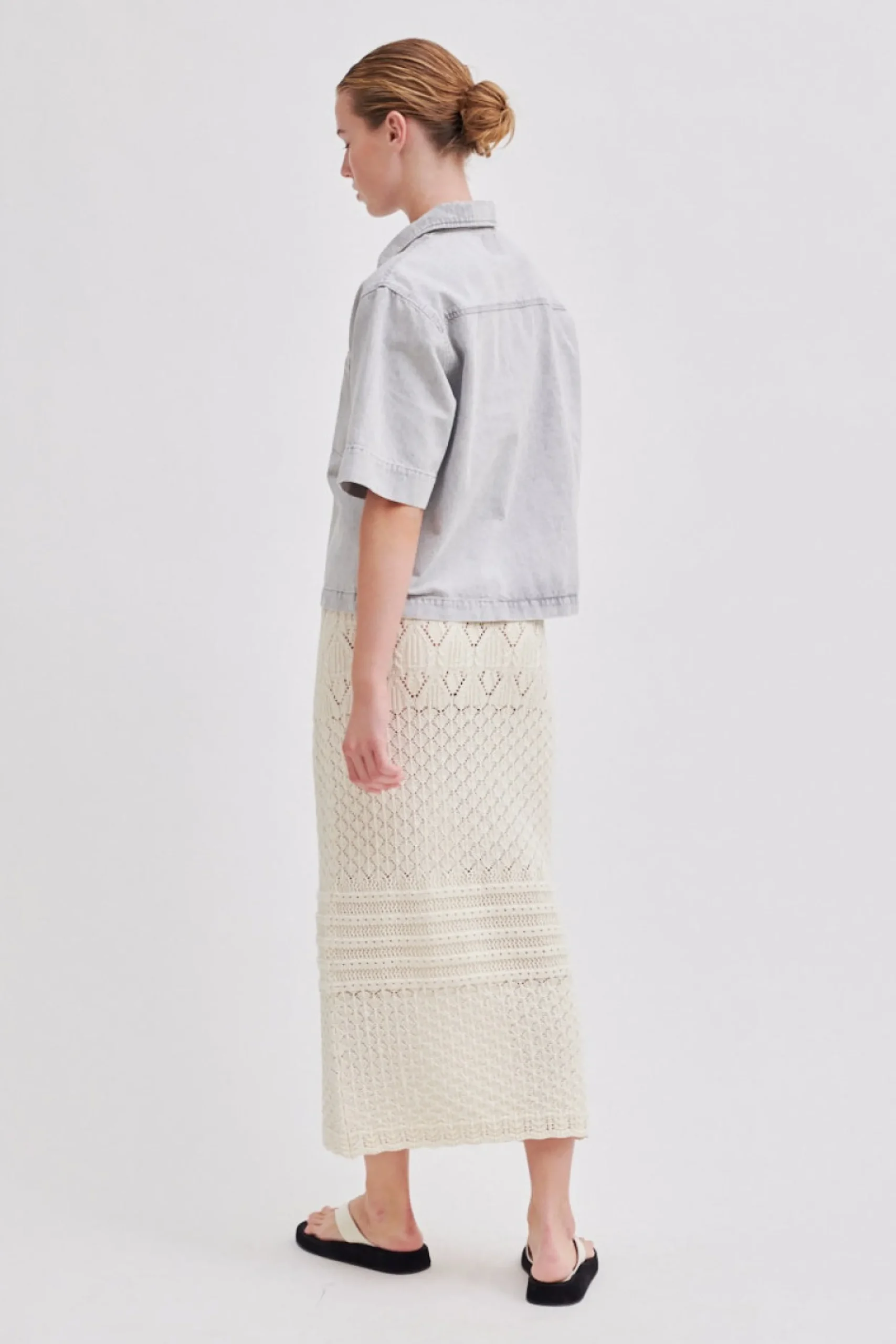 Allora Knit Skirt Kvinde Nederdele Og Shorts
