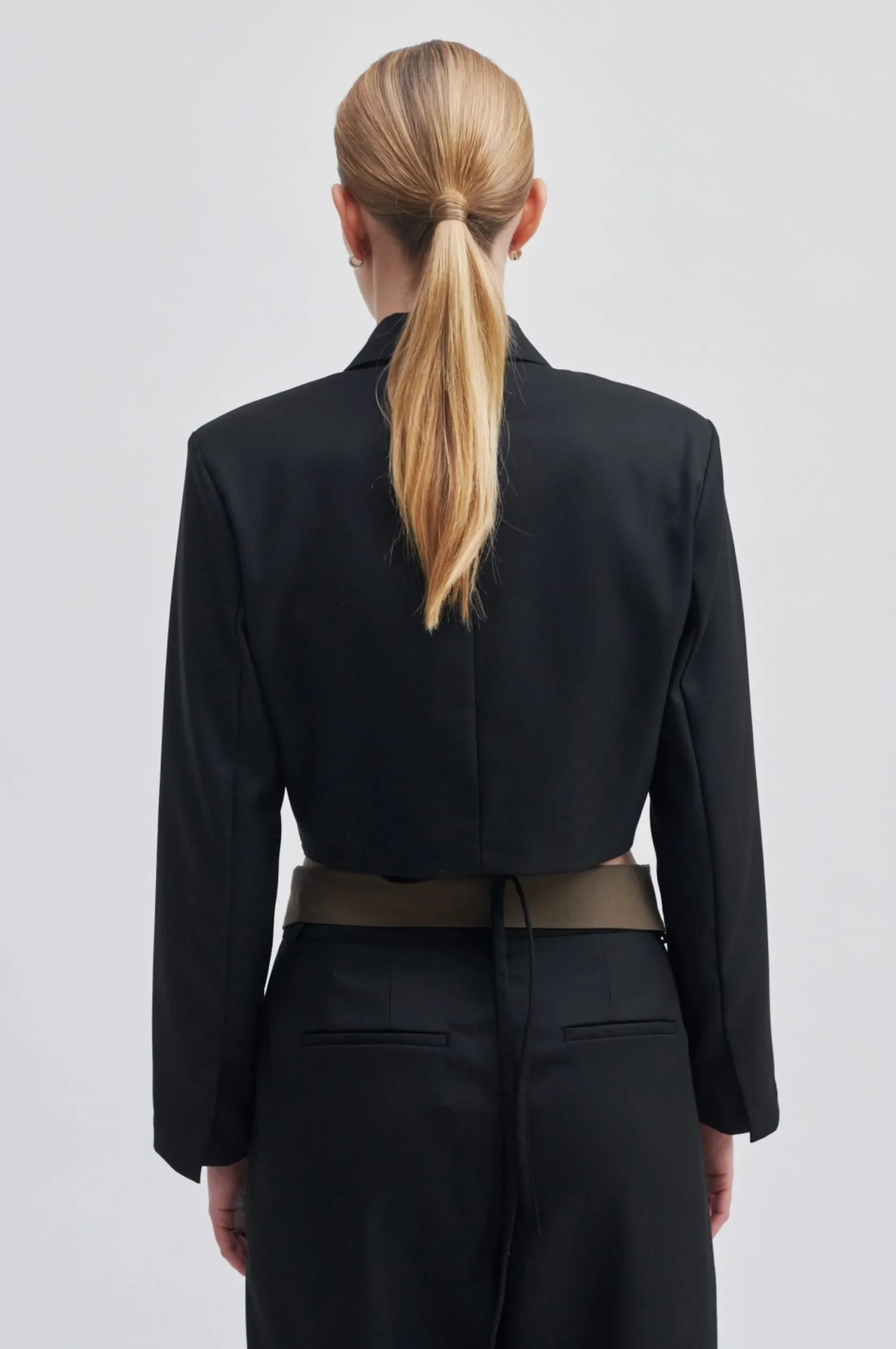 Outlet Almanda Cropped Blazer Kvinde Blazere