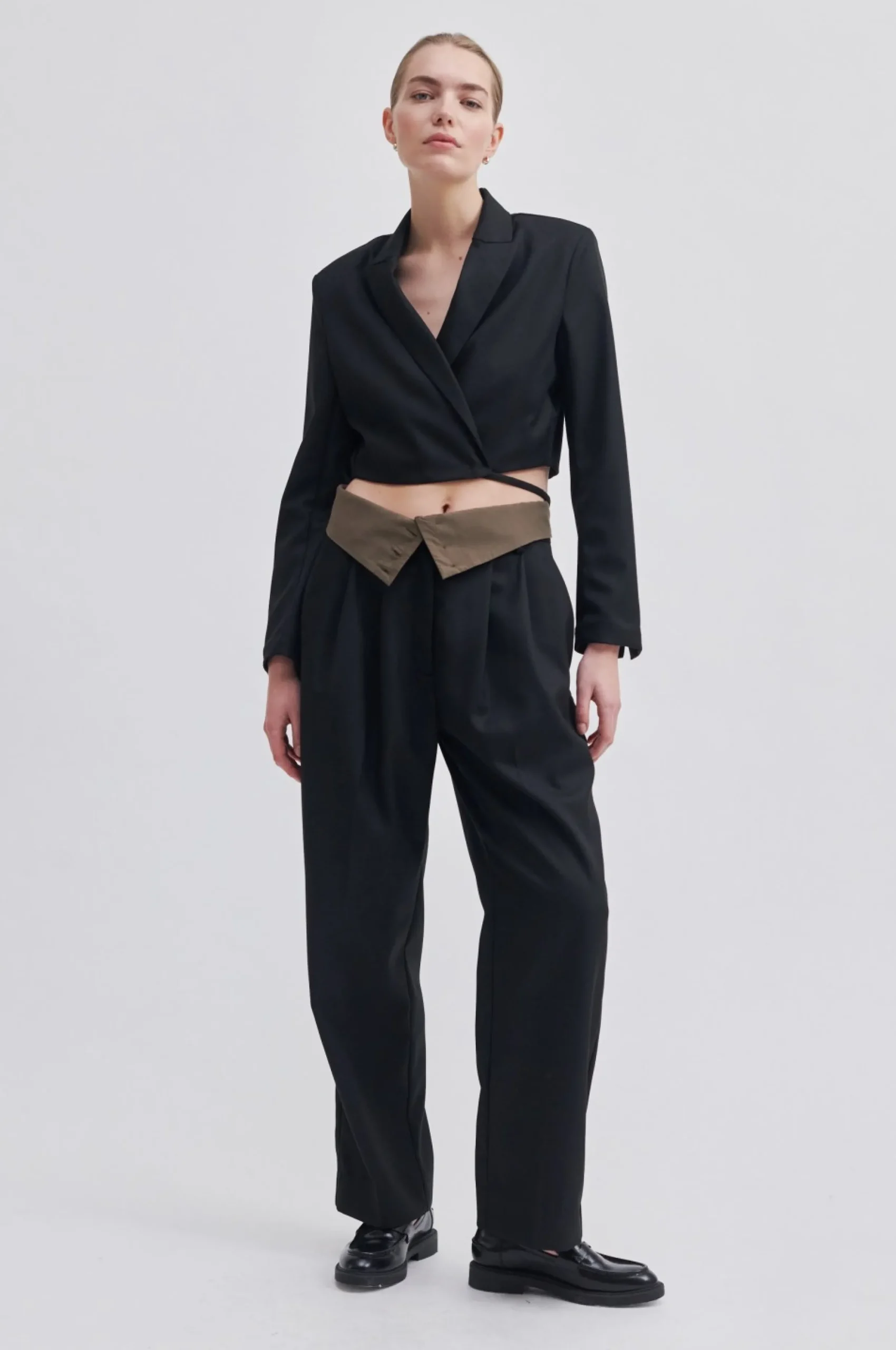Outlet Almanda Straight Trousers Kvinde Bukser Og Jeans