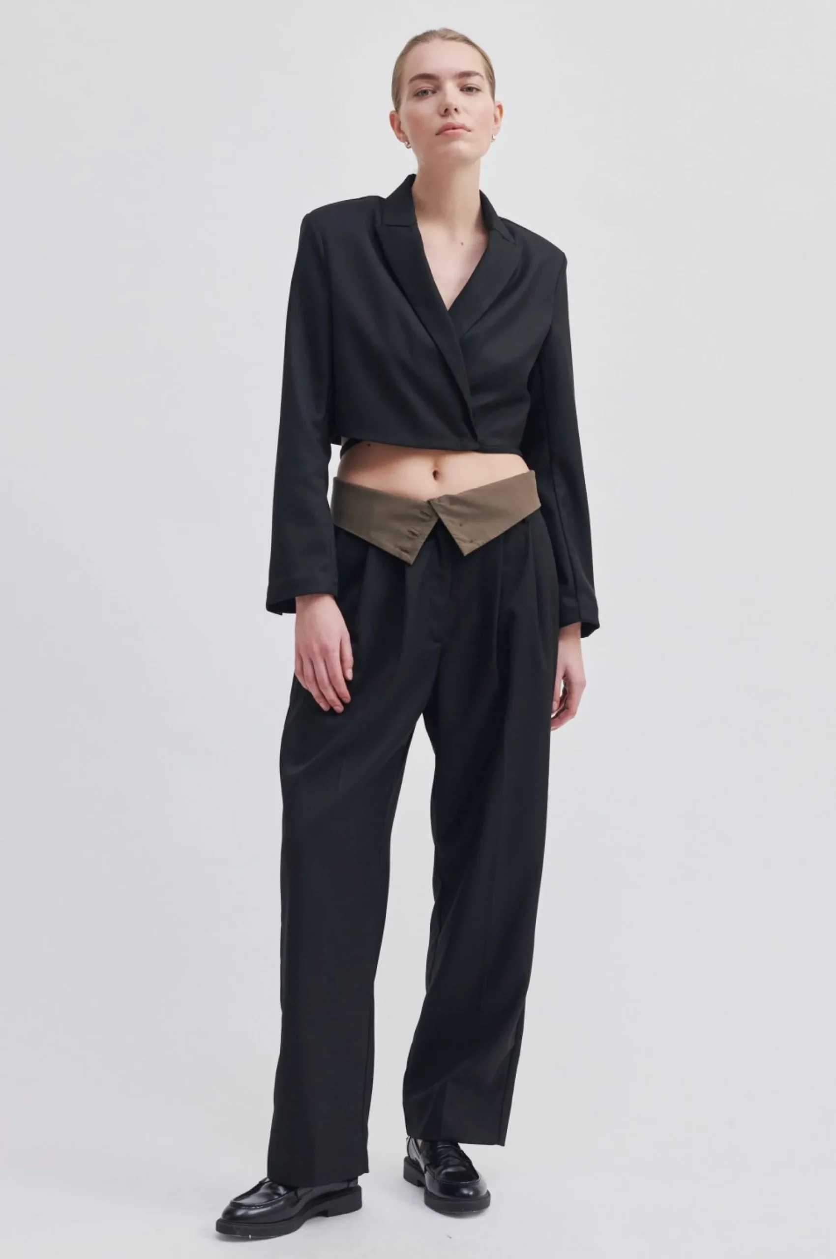 Outlet Almanda Straight Trousers Kvinde Bukser Og Jeans