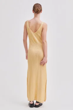Amalfi Knit Strap Dress Kvinde Kjoler