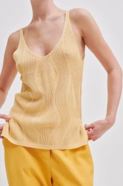 Online Amalfi Knit Top Kvinde Toppe Og T-Shirts