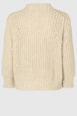 Online Aya Knit T-Neck Kvinde Strik Og Cardigans