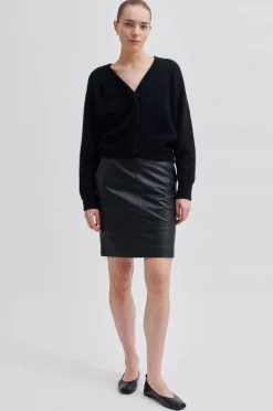 New Brook Knit Boxy Cardigan Kvinde Strik Og Cardigans