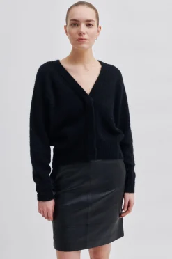 New Brook Knit Boxy Cardigan Kvinde Strik Og Cardigans