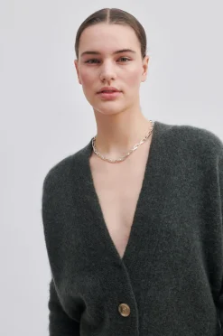 Clearance Brookline Knit Cardigan Kvinde Strik Og Cardigans