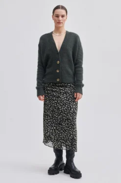Clearance Brookline Knit Cardigan Kvinde Strik Og Cardigans