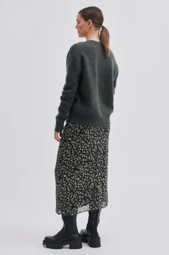 Clearance Brookline Knit Cardigan Kvinde Strik Og Cardigans