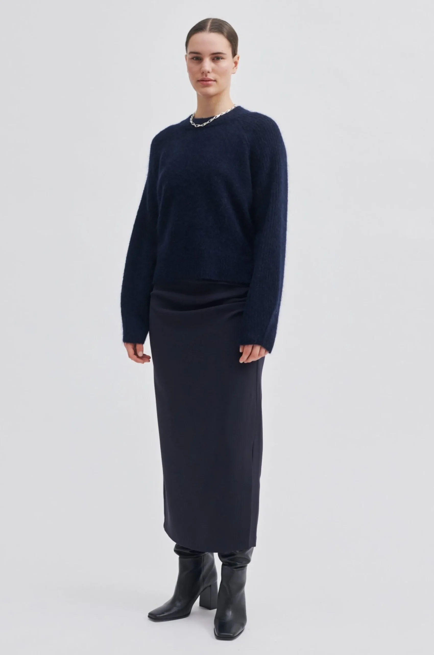 New Brookline Knit New O-Neck Kvinde Strik Og Cardigans