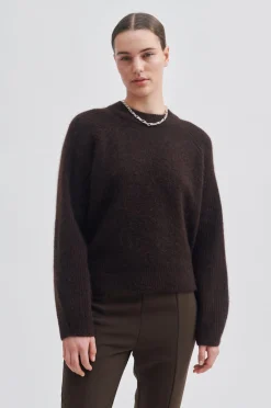 Clearance Brookline Knit New O-Neck Kvinde Strik Og Cardigans