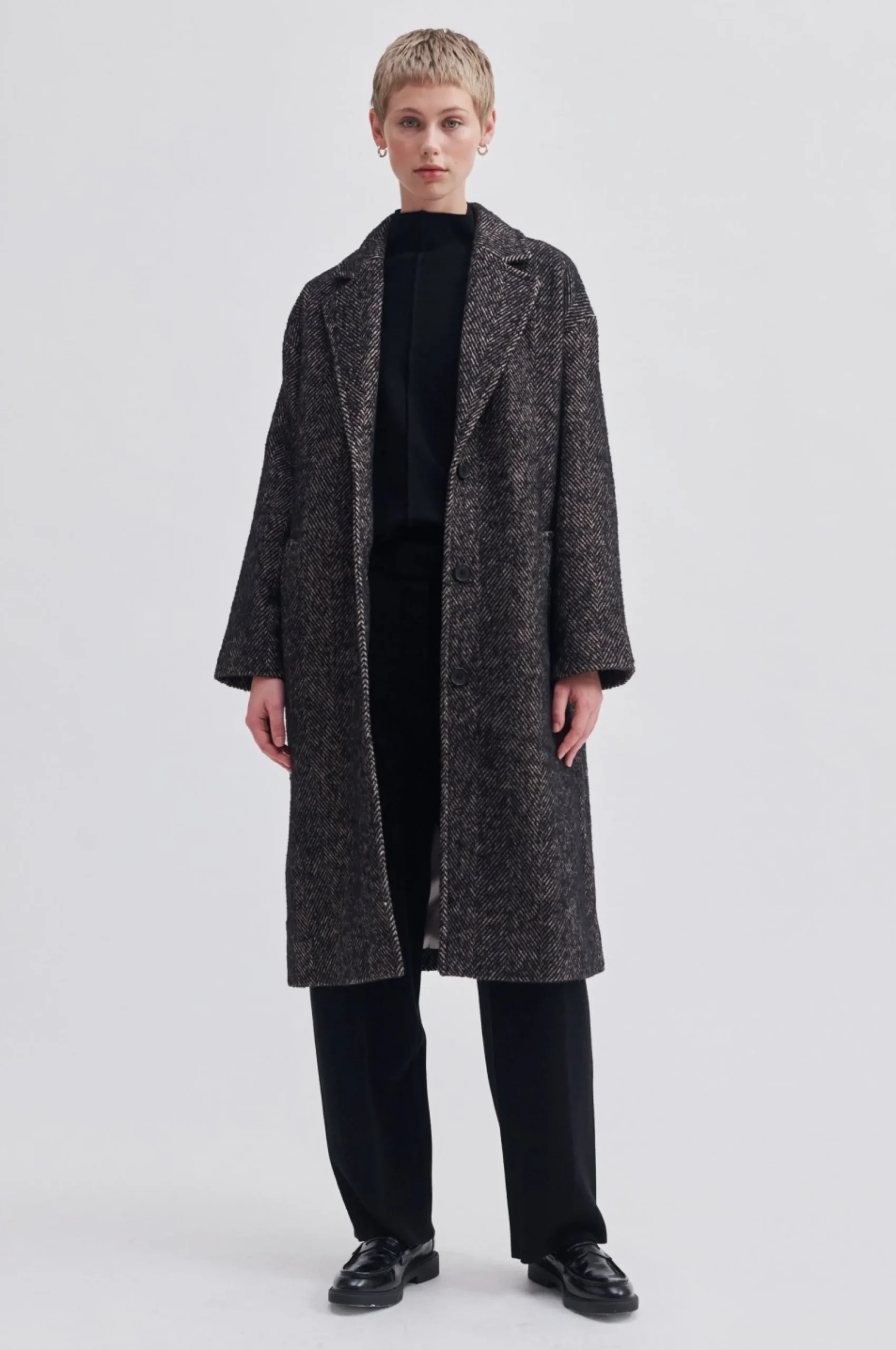 Hot Cakile Classic Coat Kvinde Jakker Og Frakker
