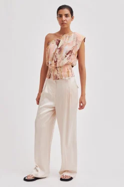 Calore One Shoulder Top Kvinde Toppe Og T-Shirts