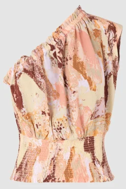 Calore One Shoulder Top Kvinde Toppe Og T-Shirts