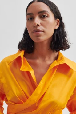 Closa Wrap Shirt Kvinde Skjorter Og Bluser