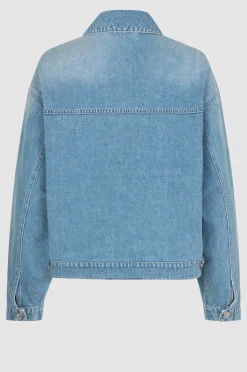 Sale Dustine Jacket Kvinde Denim