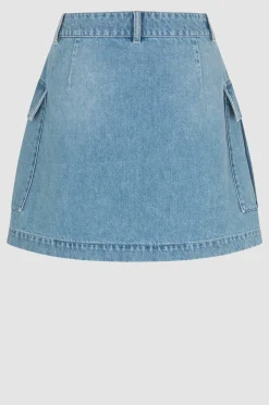 Discount Dustine Mini Skirt Kvinde Denim