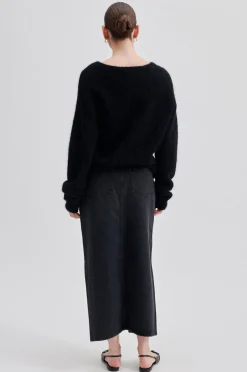 New Dustine Skirt Kvinde Denim