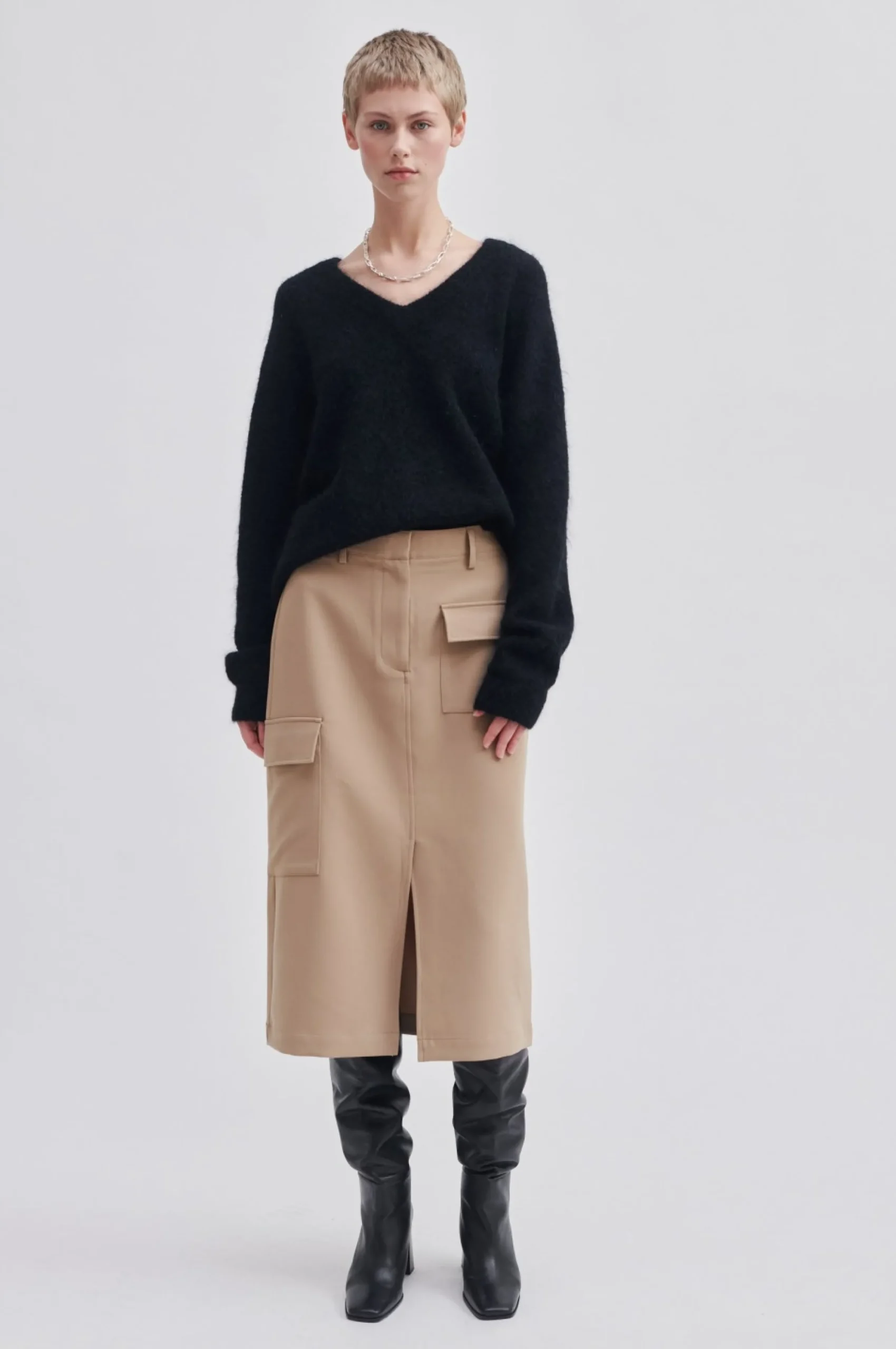 Clearance Evile Pocket Skirt Kvinde Nederdele Og Shorts