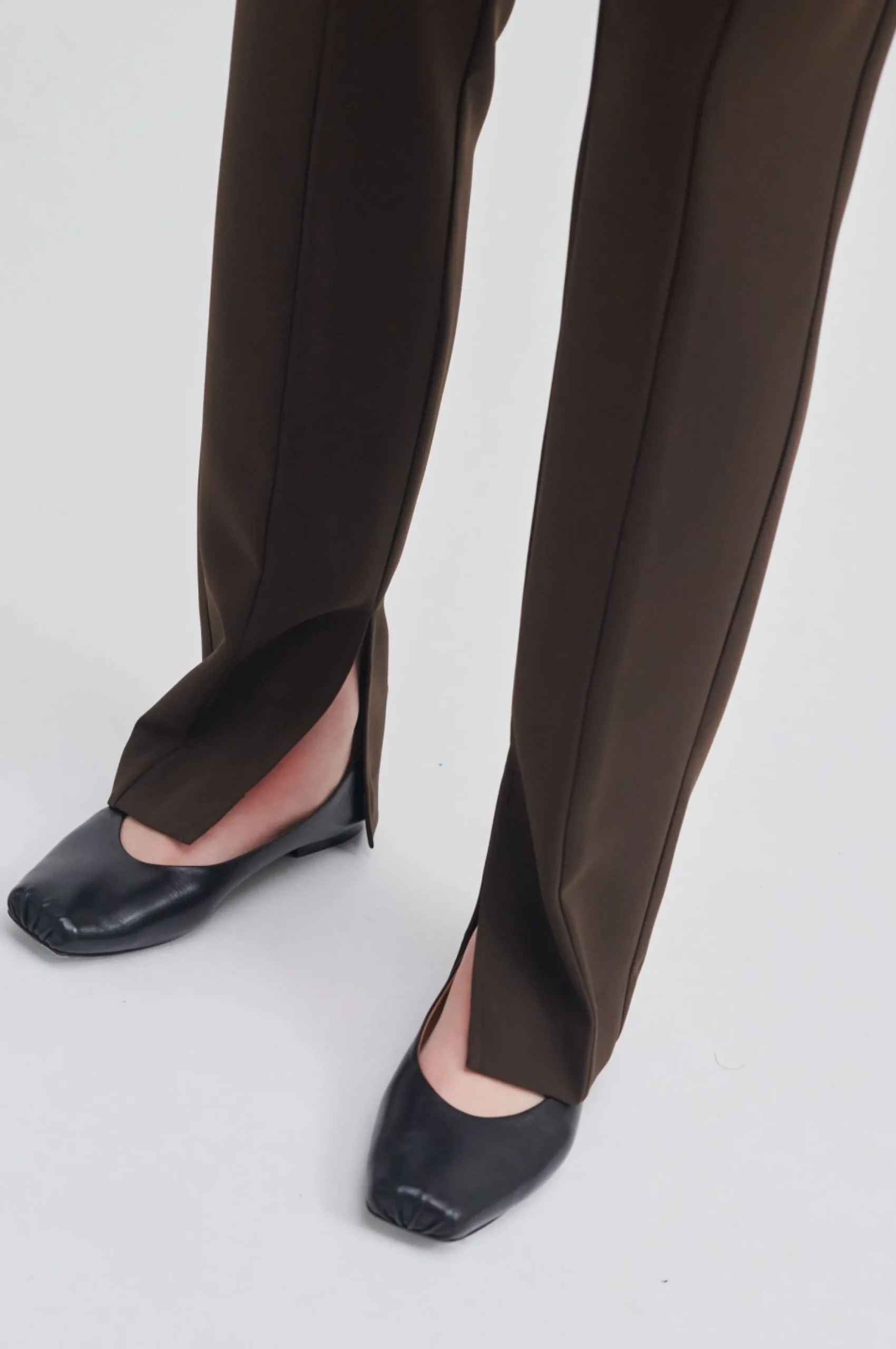 Fique Split Trousers Kvinde Bukser Og Jeans