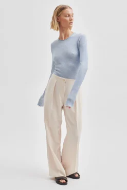 Sale Fique Wide Trousers Kvinde Bukser Og Jeans