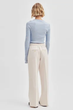 Sale Fique Wide Trousers Kvinde Bukser Og Jeans
