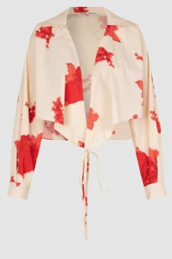 Fridenza Wrap Blouse Kvinde Skjorter Og Bluser
