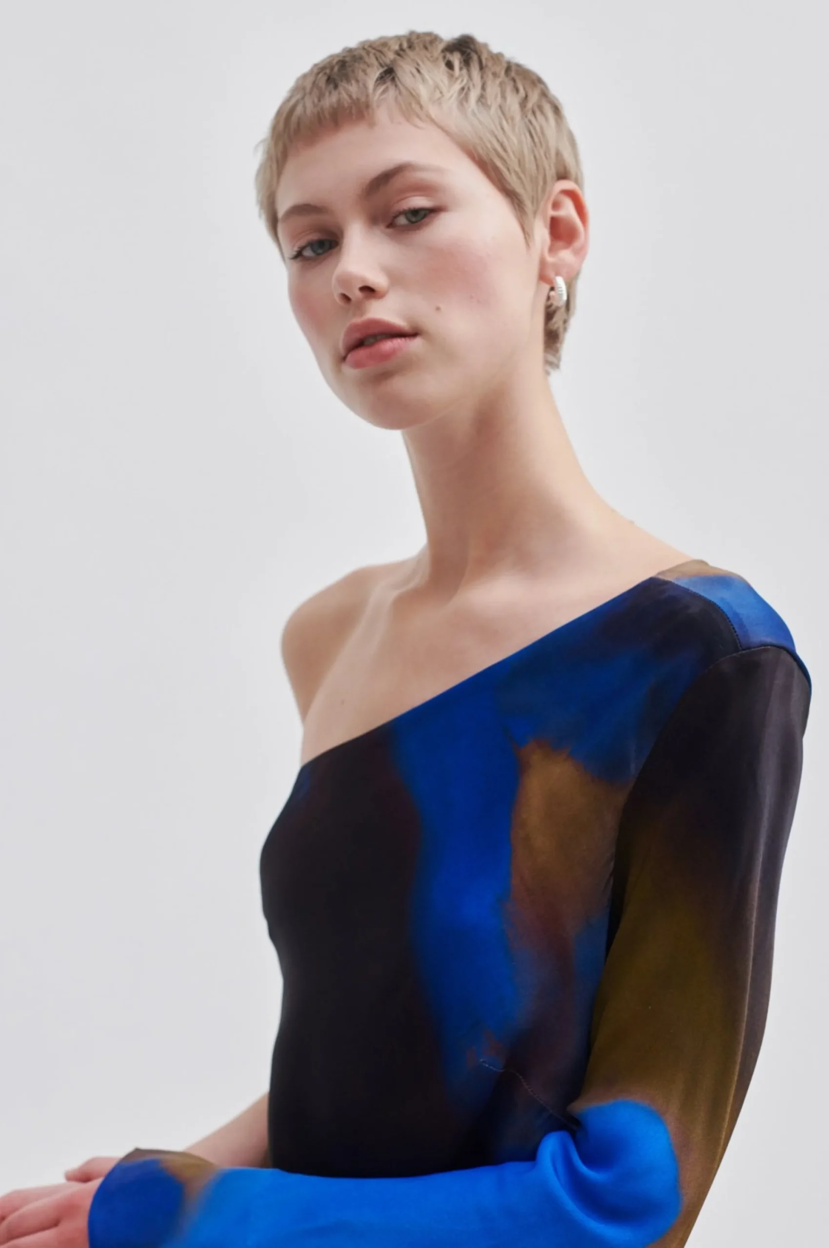Discount Haylen One Shoulder Dress Kvinde Kjoler