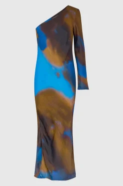 Discount Haylen One Shoulder Dress Kvinde Kjoler