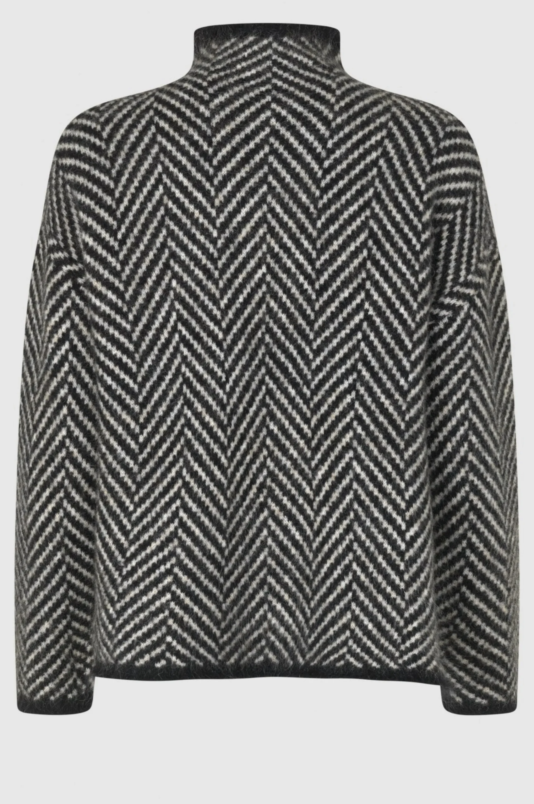 Herrin Knit New T-Neck Kvinde Strik Og Cardigans