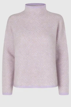 Hot Herrin Knit New T-Neck Kvinde Strik Og Cardigans