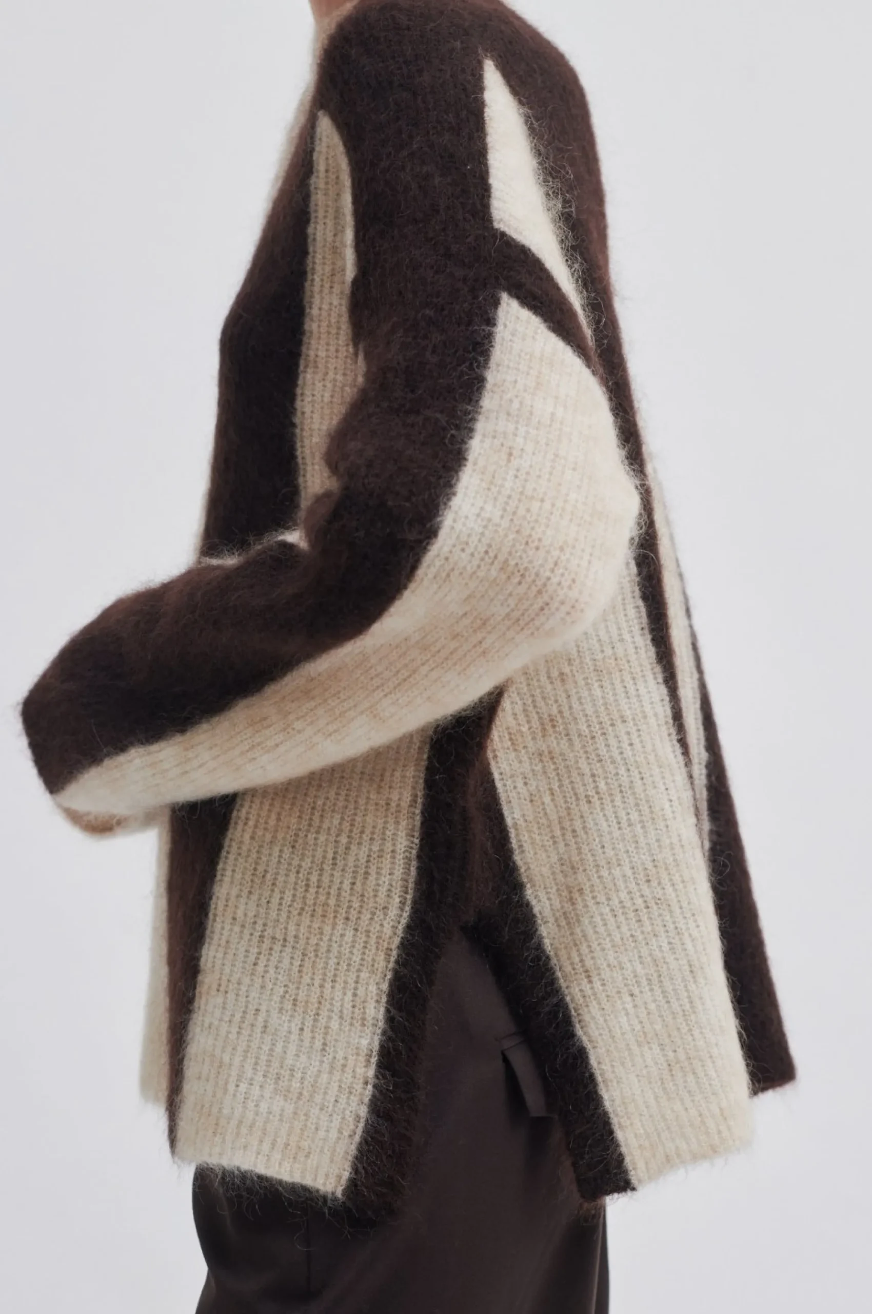 Online Hertha Knit T-Neck Kvinde Strik Og Cardigans