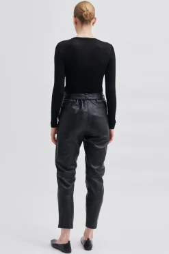 New Indie Leather New Trousers Kvinde Bukser Og Jeans