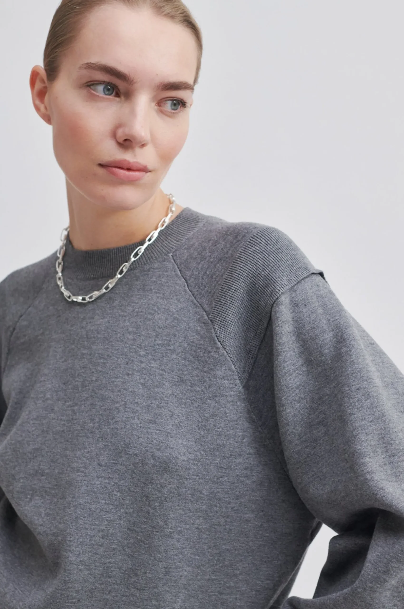 Hot Jasamin Knit O-Neck Kvinde Strik Og Cardigans