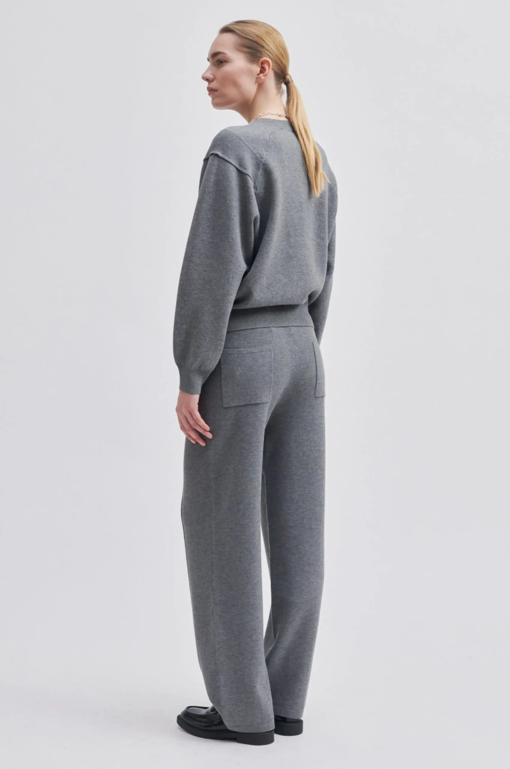 Hot Jasamin Knit O-Neck Kvinde Strik Og Cardigans