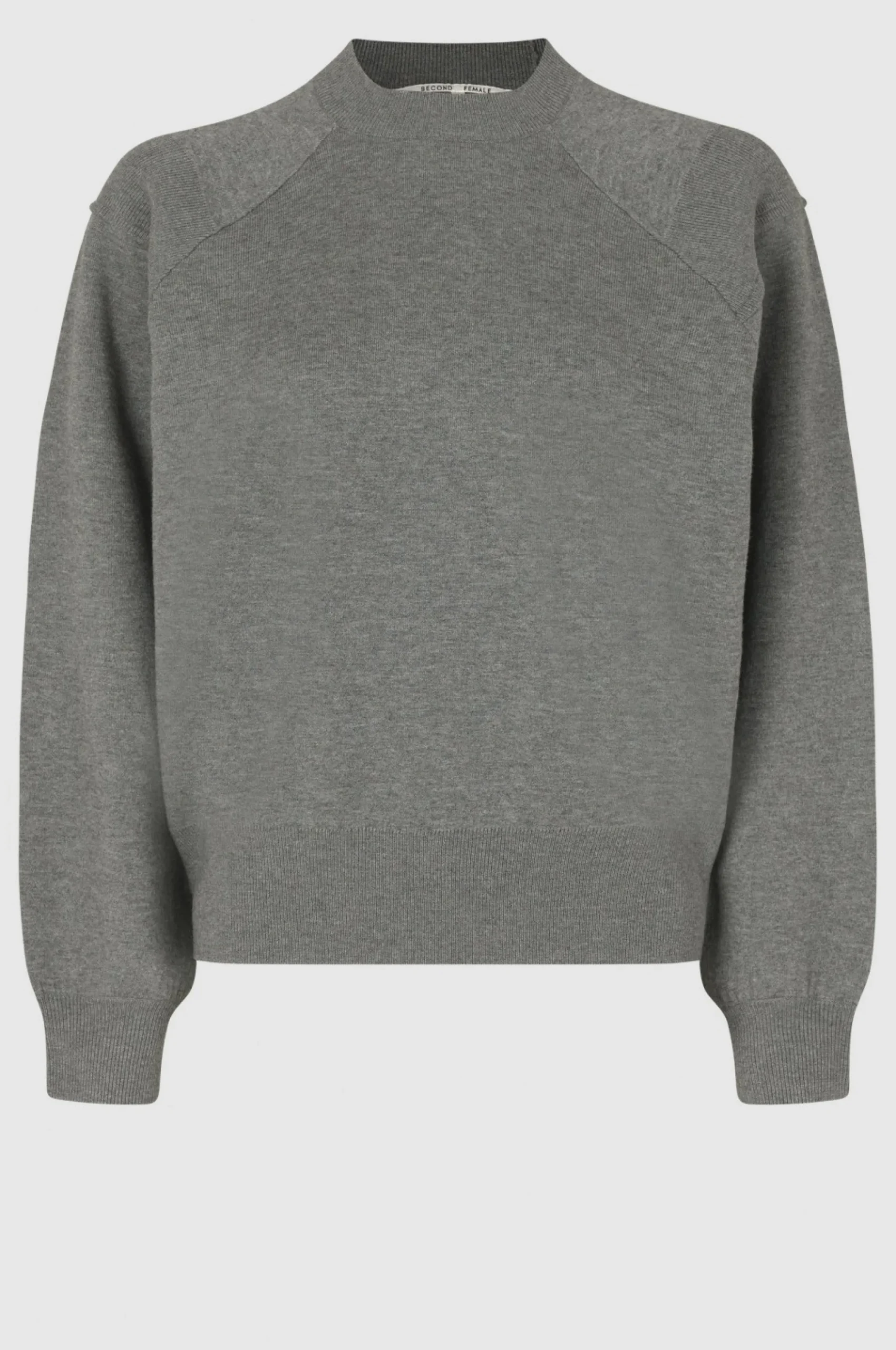 Hot Jasamin Knit O-Neck Kvinde Strik Og Cardigans