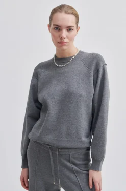 Sale Jasamin Knit O-Neck Kvinde Sæt