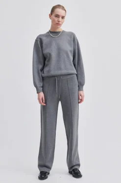 New Jasamin Knit Trousers Kvinde Sæt