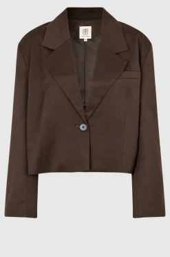 Kaleem Crop Blazer Kvinde Sæt
