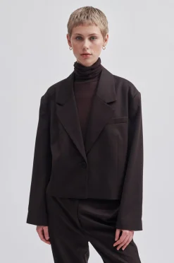Online Kaleem Crop Blazer Kvinde Blazere