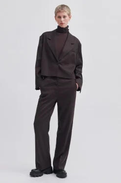 Clearance Kaleem Straight Trousers Kvinde Bukser Og Jeans