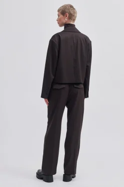 Clearance Kaleem Straight Trousers Kvinde Bukser Og Jeans