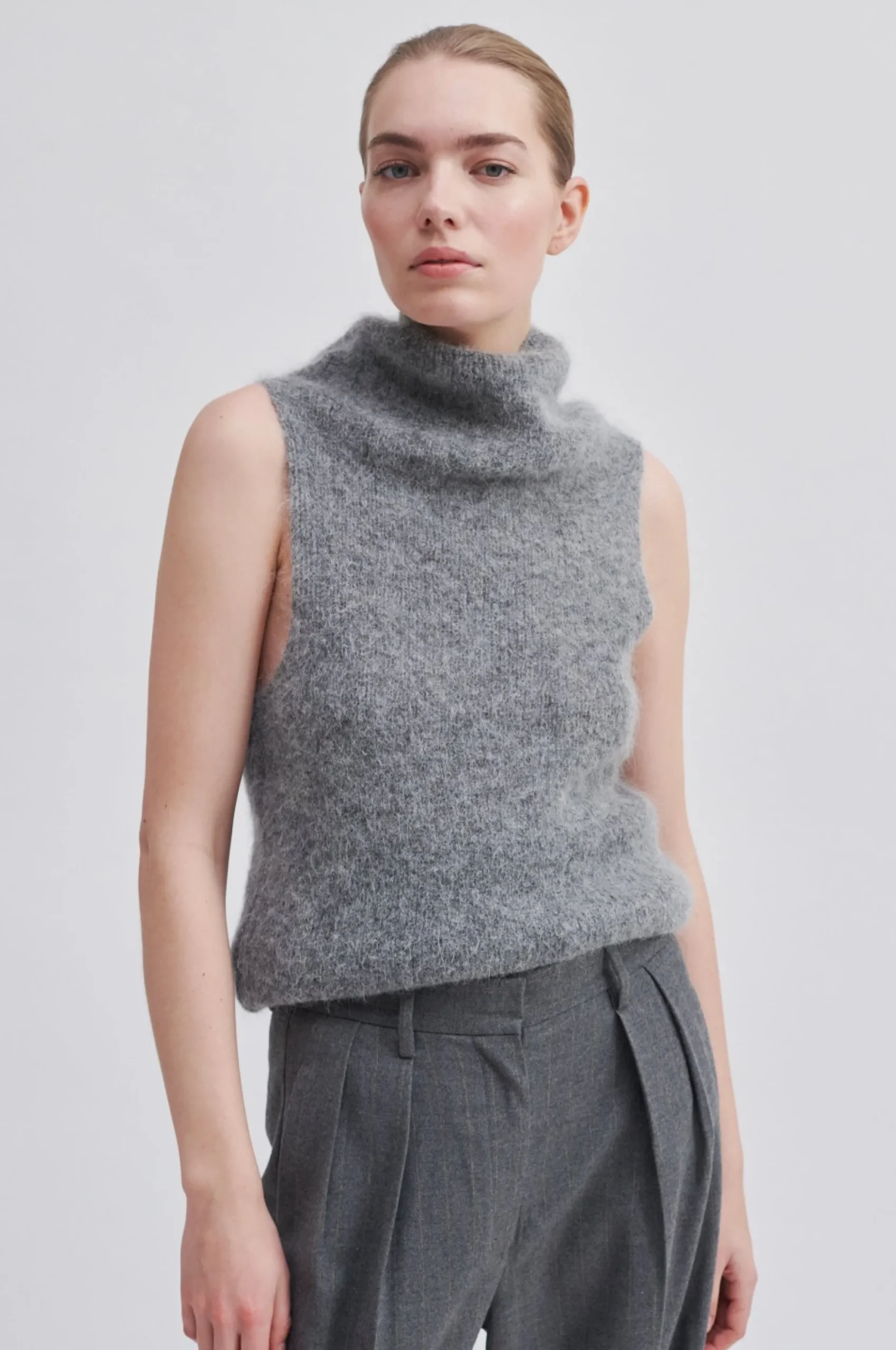 Discount Kinne Knit Vest Kvinde Strik Og Cardigans