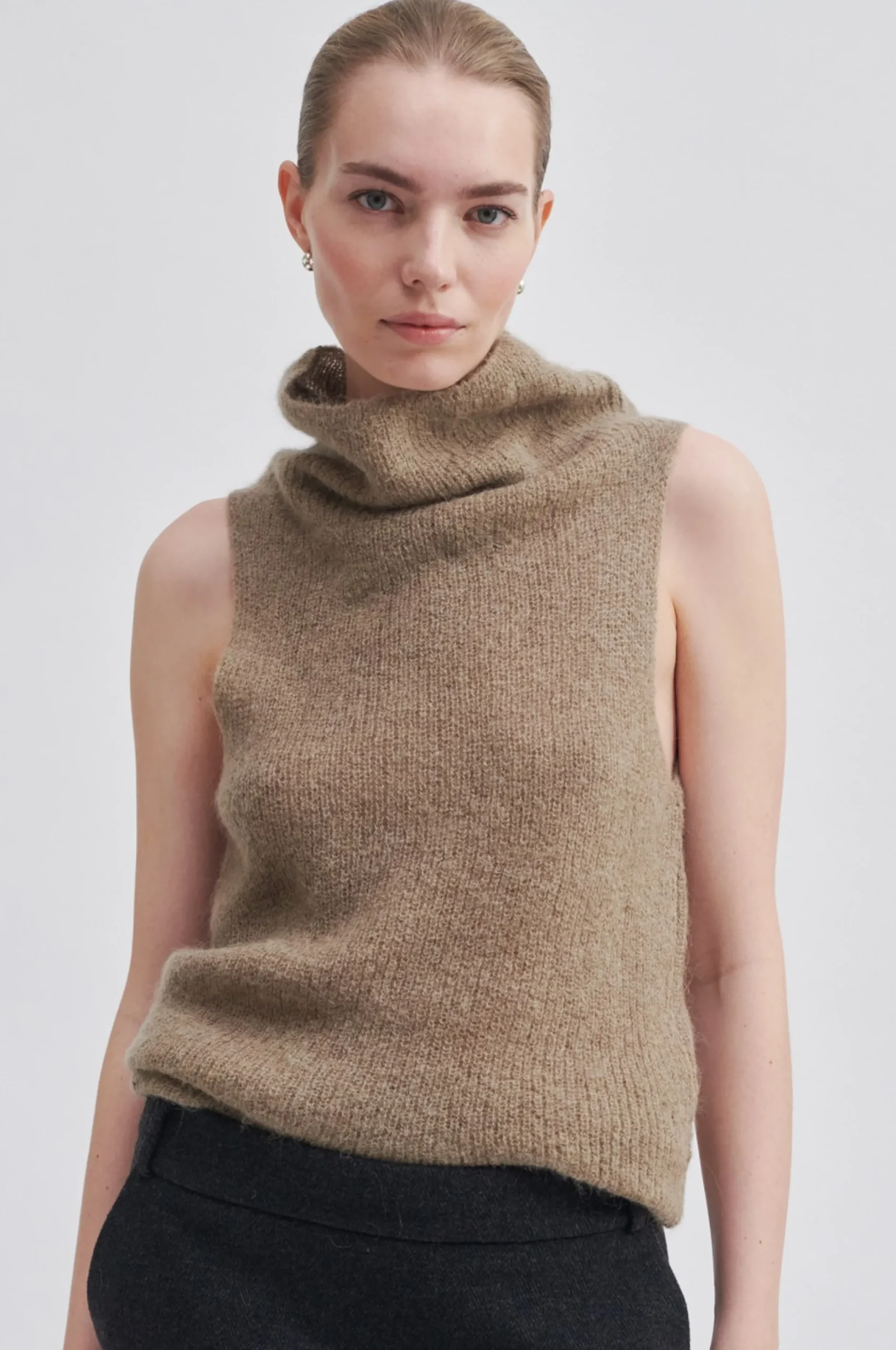 Hot Kinne Knit Vest Kvinde Strik Og Cardigans