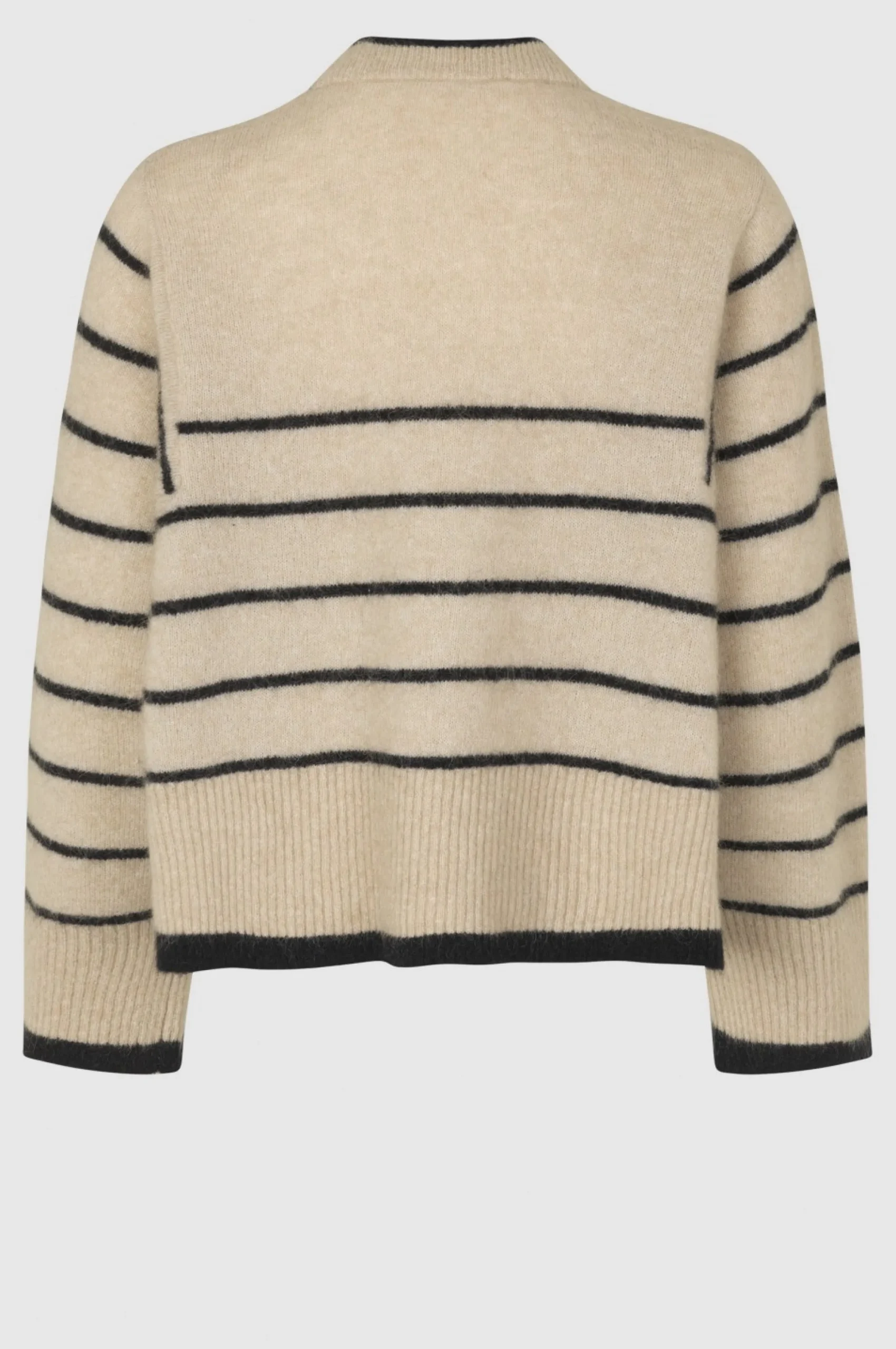 New Laila Knit O-Neck Kvinde Strik Og Cardigans