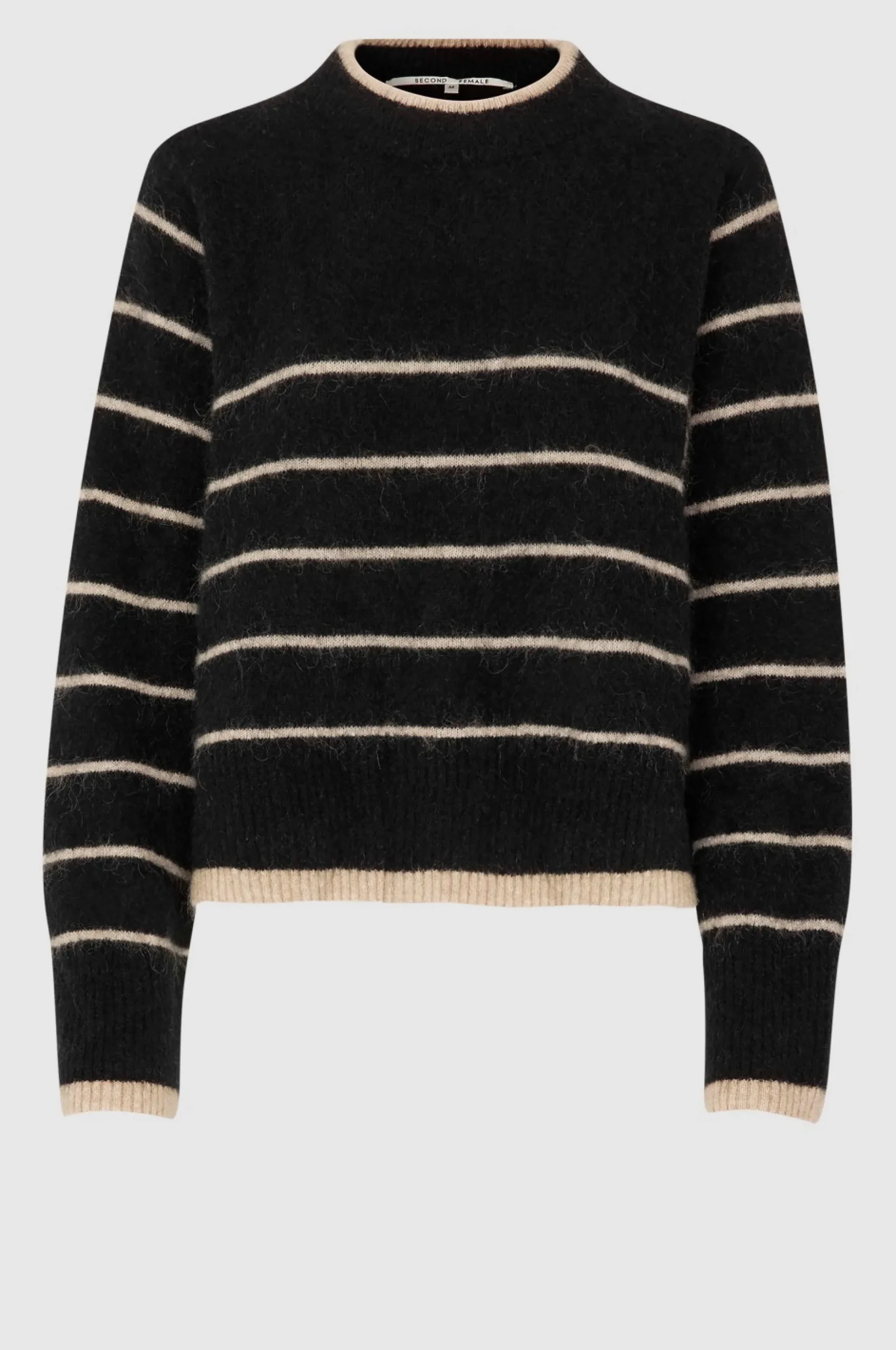 Laila Knit O-Neck Kvinde Strik Og Cardigans