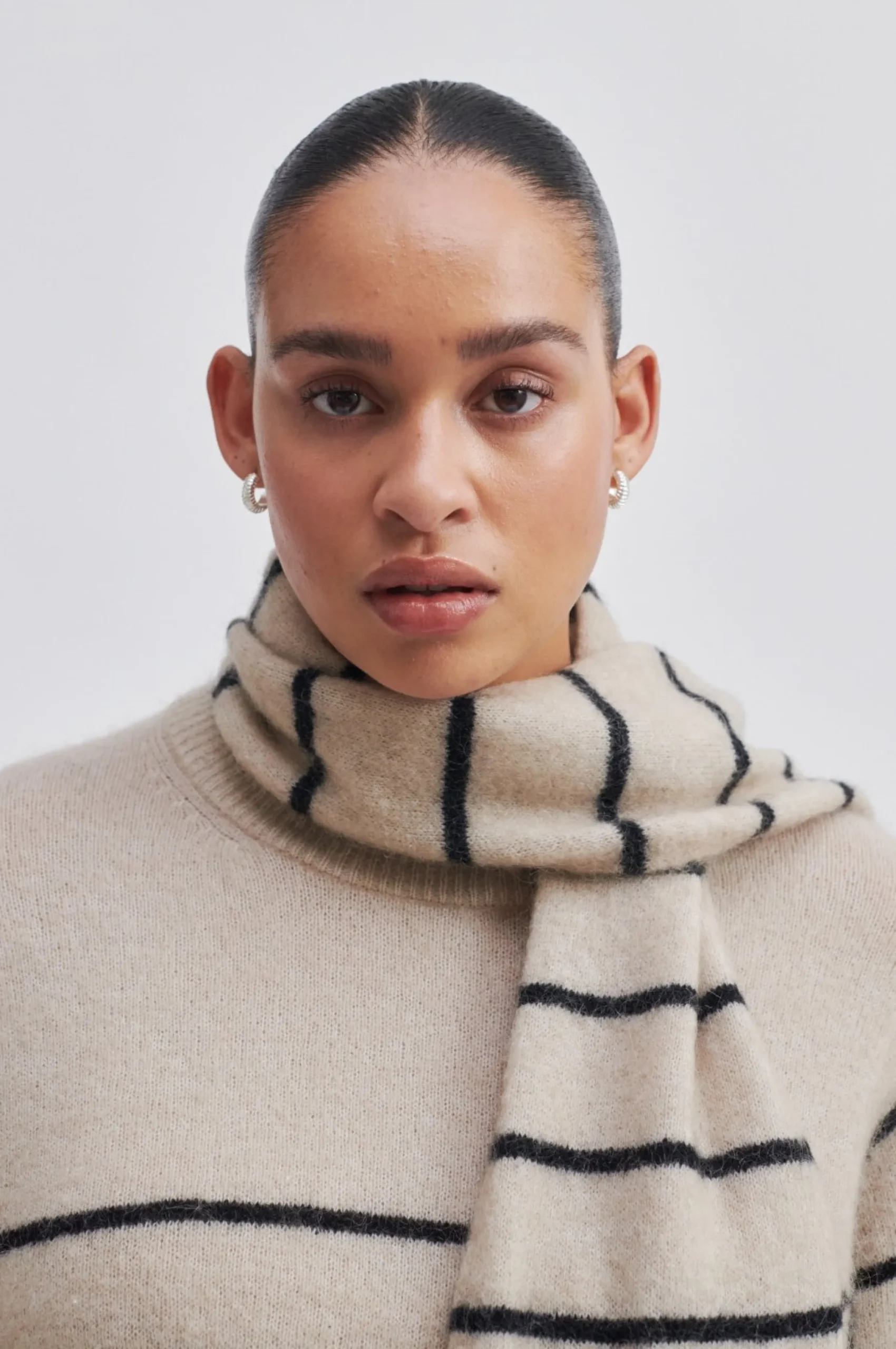 Sale Laila Knit Scarf Kvinde Accessories